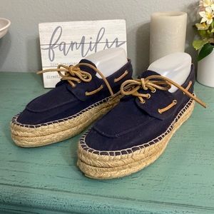 Tory Burch espadrilles shoes SZ 10